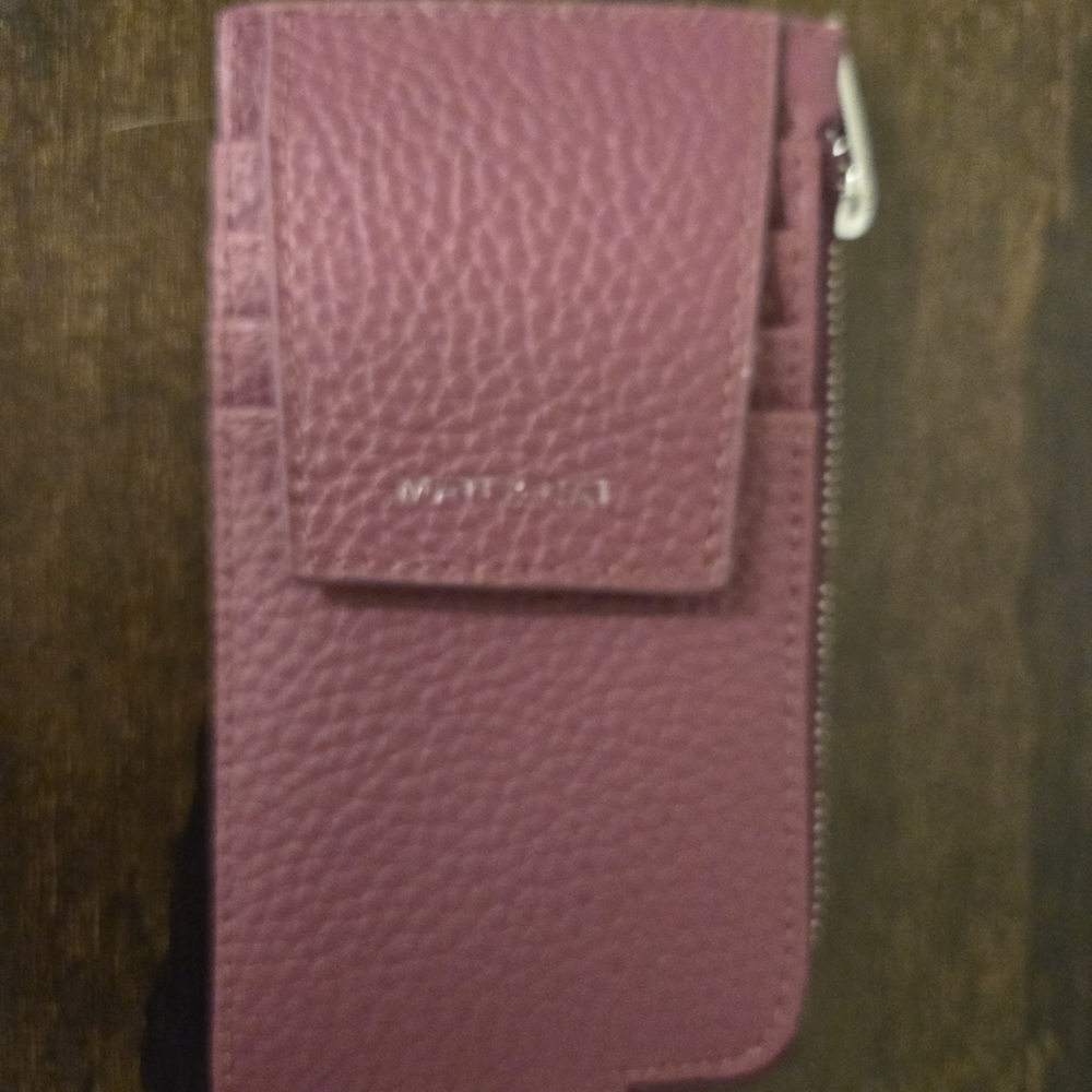 Matt & Nat Burgundy Backpack and Wallet Set - Picture 7 of 10
